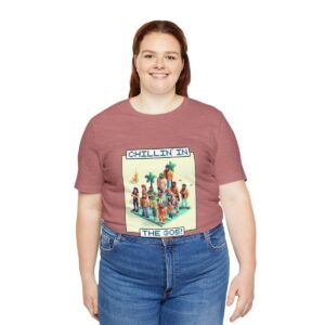 Chillin' In The 305 / Men's Miami Pixel T-shirt - Imagen 55