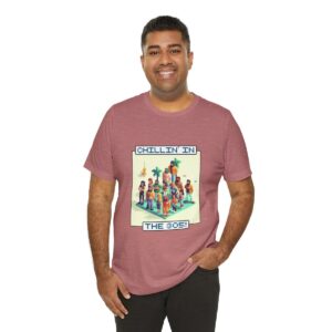 Chillin' In The 305 / Men's Miami Pixel T-shirt - Imagen 56