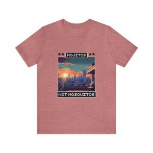 Mojitos, not mosquitos / Men's Miami Pixel T-shirt - Imagen 50
