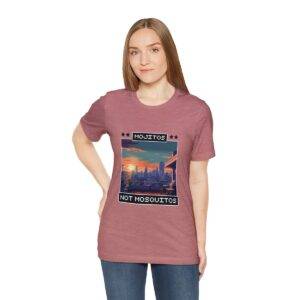 Mojitos, not mosquitos / Men's Miami Pixel T-shirt - Imagen 53