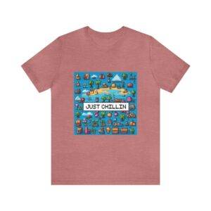 Just Chillin / Men's Miami Pixel T-shirt - Imagen 50