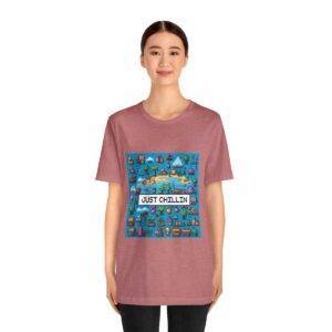 Just Chillin / Men's Miami Pixel T-shirt - Imagen 52