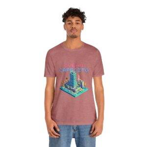 Cuban Cafecito / Men's Miami Pixel T-shirt - Imagen 49