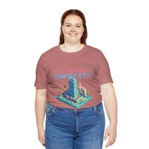 Cuban Cafecito / Men's Miami Pixel T-shirt - Imagen 55