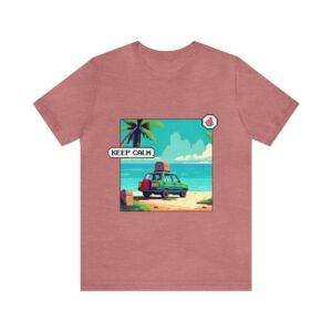 Keep Calm / Men's Miami Pixel T-shirt - Image 50