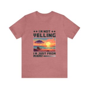 I'm not yelling / Men's Miami Pixel T-shirt - Image 50