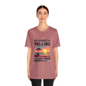 I'm not yelling / Men's Miami Pixel T-shirt - Image 52