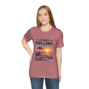 I'm not yelling / Men's Miami Pixel T-shirt - Image 53