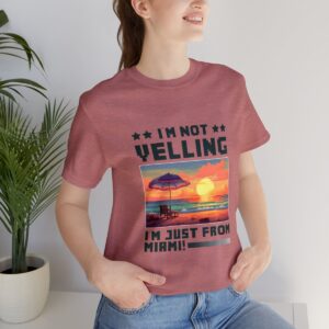 I'm not yelling / Men's Miami Pixel T-shirt - Image 57