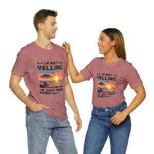 I'm not yelling / Men's Miami Pixel T-shirt - Image 58