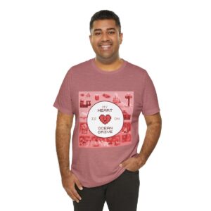 My Heart is on Ocean Drive / Men's Miami Pixel T-shirt - Imagen 56