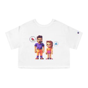 Fast food / Women's Miami Pixel T-shirt - Imagen 4