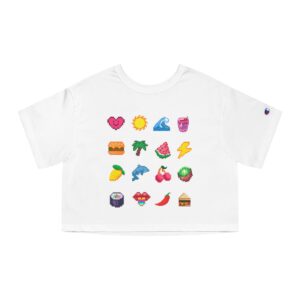 Traditional food / Women's Miami Pixel T-shirt - Imagen 5