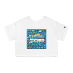 Just Chillin / Women's Miami Pixel T-shirt - Imagen 4