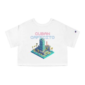Cuban Cafecito / Women's Miami Pixel T-shirt - Image 4