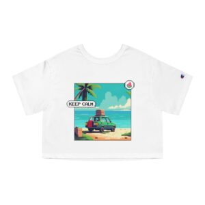Keep Calm / Women's Miami Pixel T-shirt - Image 4