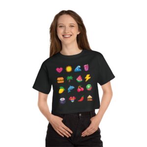 Traditional food / Women's Miami Pixel T-shirt - Imagen 9