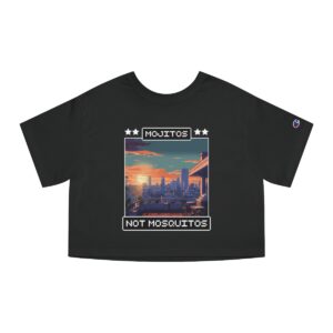 Mojitos, not mosquitos / Women's Miami Pixel T-shirt - Imagen 7