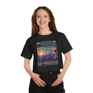 Mojitos, not mosquitos / Women's Miami Pixel T-shirt - Imagen 9