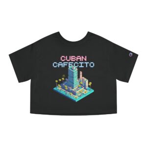 Cuban Cafecito / Women's Miami Pixel T-shirt - Image 7