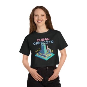 Cuban Cafecito / Women's Miami Pixel T-shirt - Image 9
