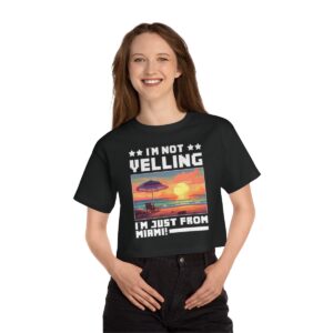 I'm not yelling / Women's Miami Pixel T-shirt - Imagen 9