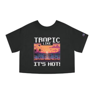 Tropic Like It's Hot / Women's Miami Pixel T-shirt - Imagen 7