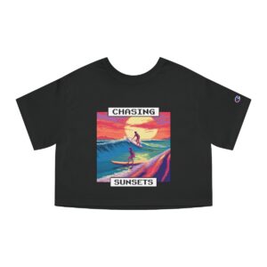 Sunset in Florida / Women's Miami Pixel T-shirt - Imagen 7