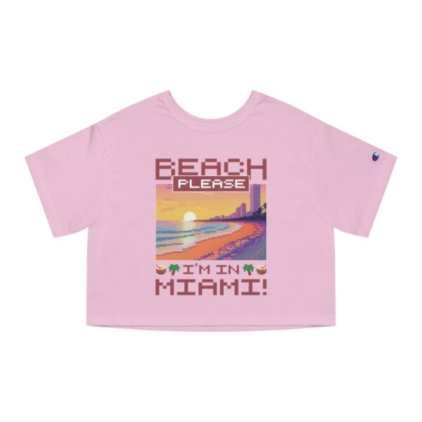 Beach Please / Camiseta de mujer Miami Pixel