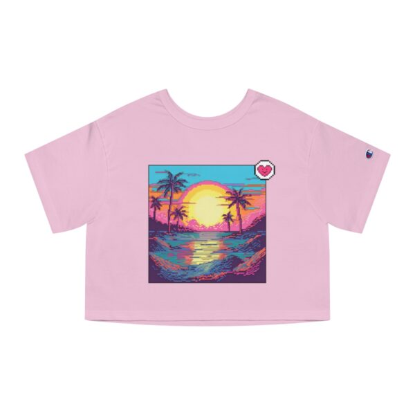 Beach Ilustration / Women's Miami Pixel T-shirt