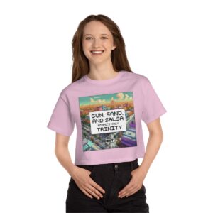 Sun, Sand and Salsa / Women's Miami Pixel T-shirt - Imagen 3