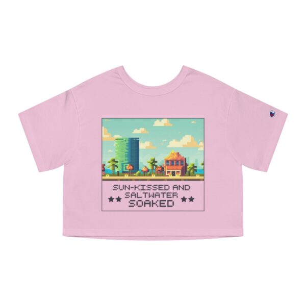 Sun-kissed and Saltwater / Camiseta de mujer Miami Pixel