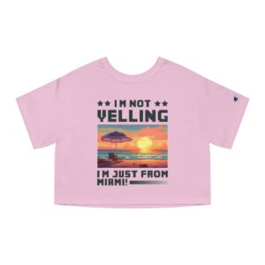 I'm not yelling / Women's Miami Pixel T-shirt