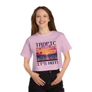 Tropic Like It's Hot / Women's Miami Pixel T-shirt - Imagen 3
