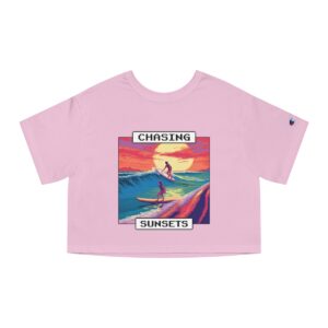 Sunset in Florida / Women's Miami Pixel T-shirt