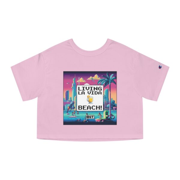 ¡Vivir La Vida Beach! / Camiseta de mujer Miami Pixel