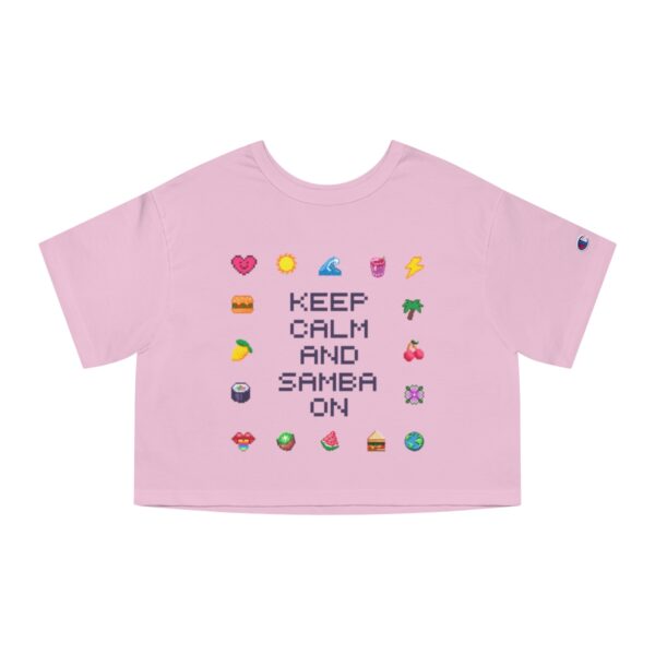 Keep Calm and Samba On / Camiseta Mujer Miami Pixel