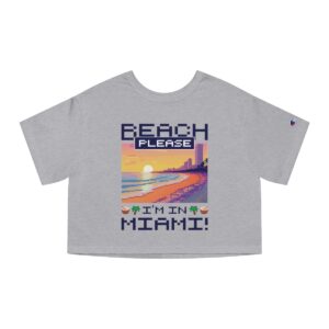 Beach Please / Women's Miami Pixel T-shirt - Imagen 10