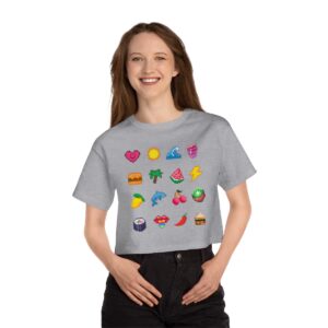 Traditional food / Women's Miami Pixel T-shirt - Imagen 12