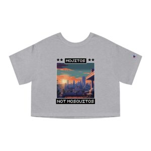 Mojitos, not mosquitos / Women's Miami Pixel T-shirt - Imagen 10