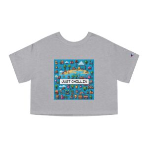 Just Chillin / Women's Miami Pixel T-shirt - Imagen 10