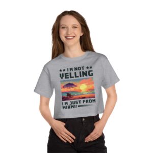 I'm not yelling / Women's Miami Pixel T-shirt - Imagen 12