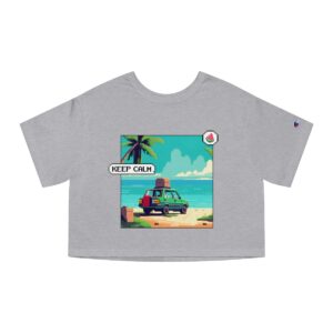 Keep Calm / Women's Miami Pixel T-shirt - Image 10