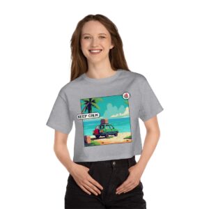 Keep Calm / Women's Miami Pixel T-shirt - Image 12