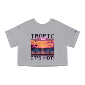 Tropic Like It's Hot / Women's Miami Pixel T-shirt - Imagen 10