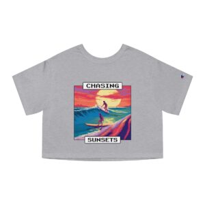 Sunset in Florida / Women's Miami Pixel T-shirt - Imagen 10