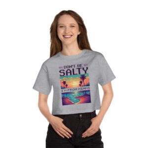 Don't be Salty / Women's Miami Pixel T-shirt - Image 12