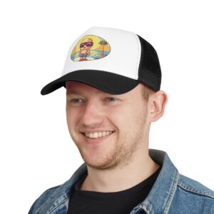Pixel Man Beach / Men's Miami Pixel Hat - Imagen 4