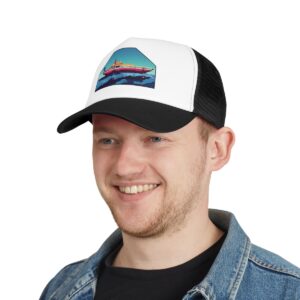 Pixel Boat / Men's Miami Pixel Hat - Imagen 4