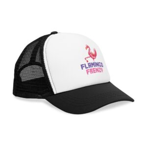 Pixel Flamingo Frenzy / Men's Miami Pixel Hat - Imagen 2